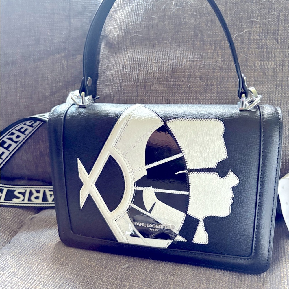 Karl Lagerfeld -brand new! Simone leather handbag.